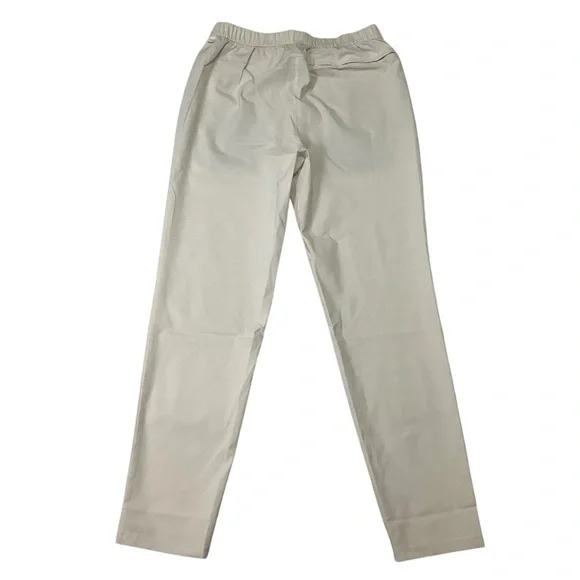ABC WovenAir Slim Pull-On Pant NWT Regular Size Medium Light Ivory